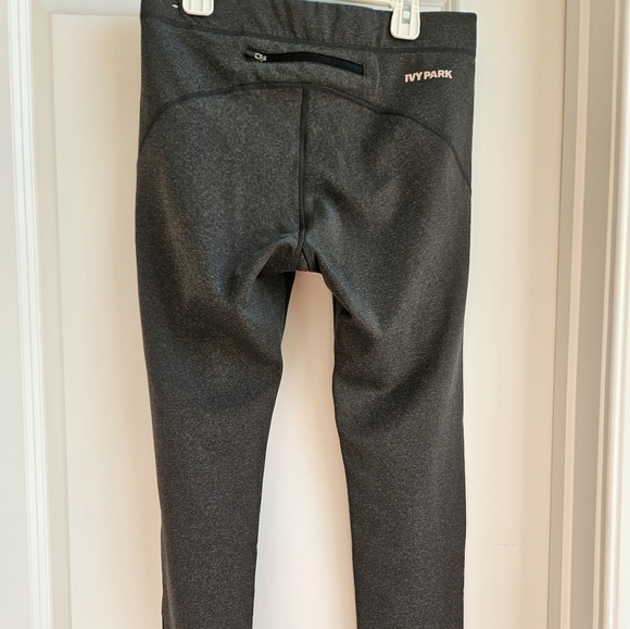 IVY PARK leggings Black Full Length Women's Medium Athletic Athleisure Beyonce - Picture 3 of 10